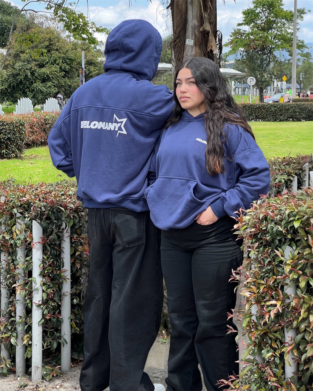 HODDIE BÁSIC AZUL