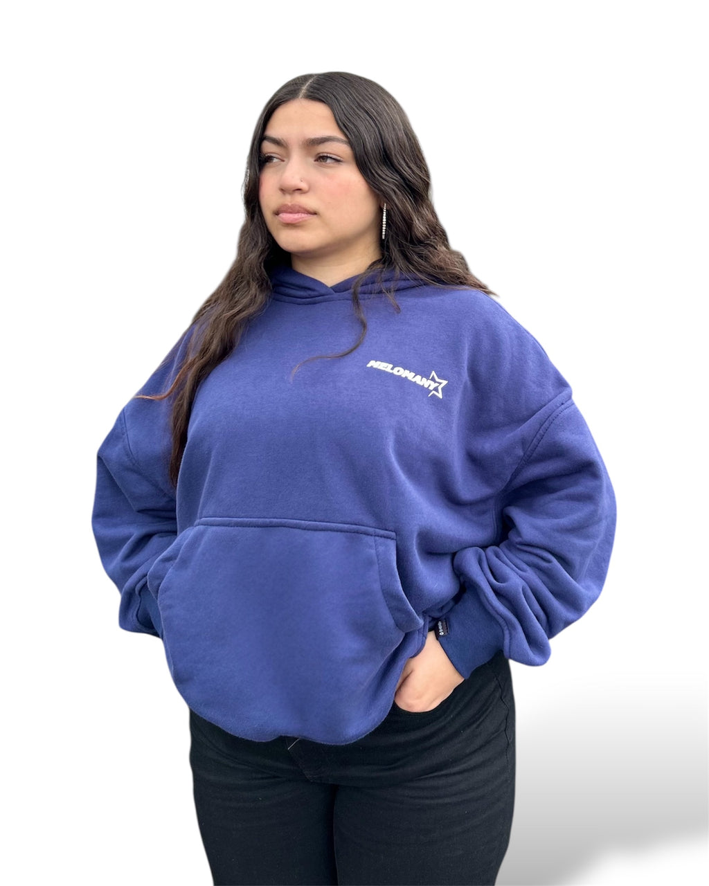 HODDIE BÁSIC AZUL