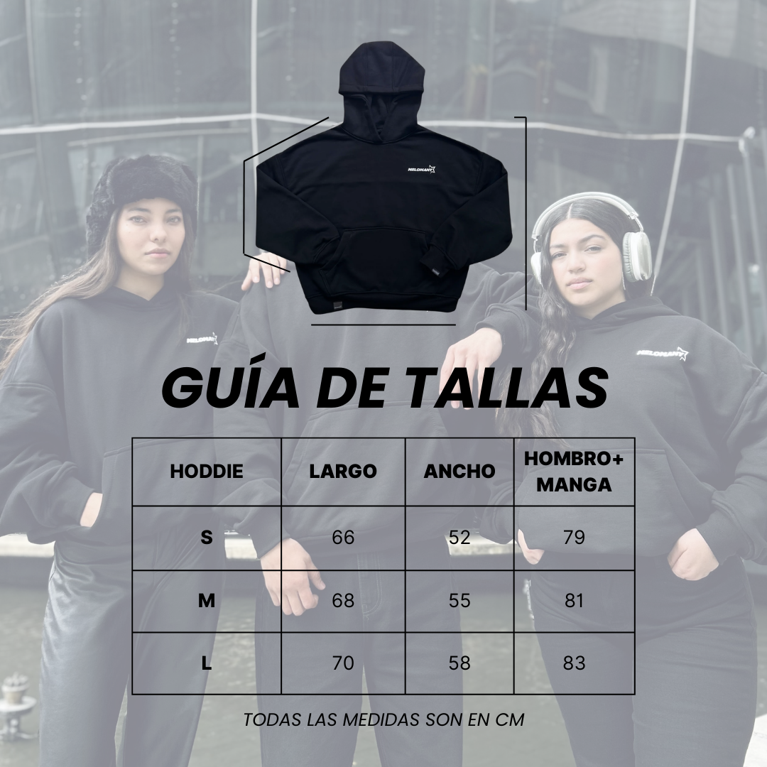 HODDIE BÁSIC NEGRO
